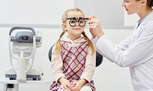 Eye Problems in Children Related to BVD